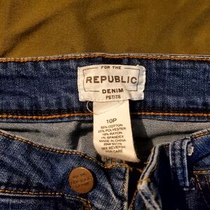 For the Republic denim